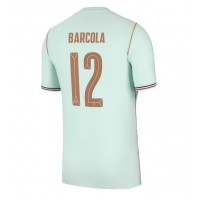 Frankrike Bradley Barcola #12 Bortatröja VM 2026 Korta ärmar
